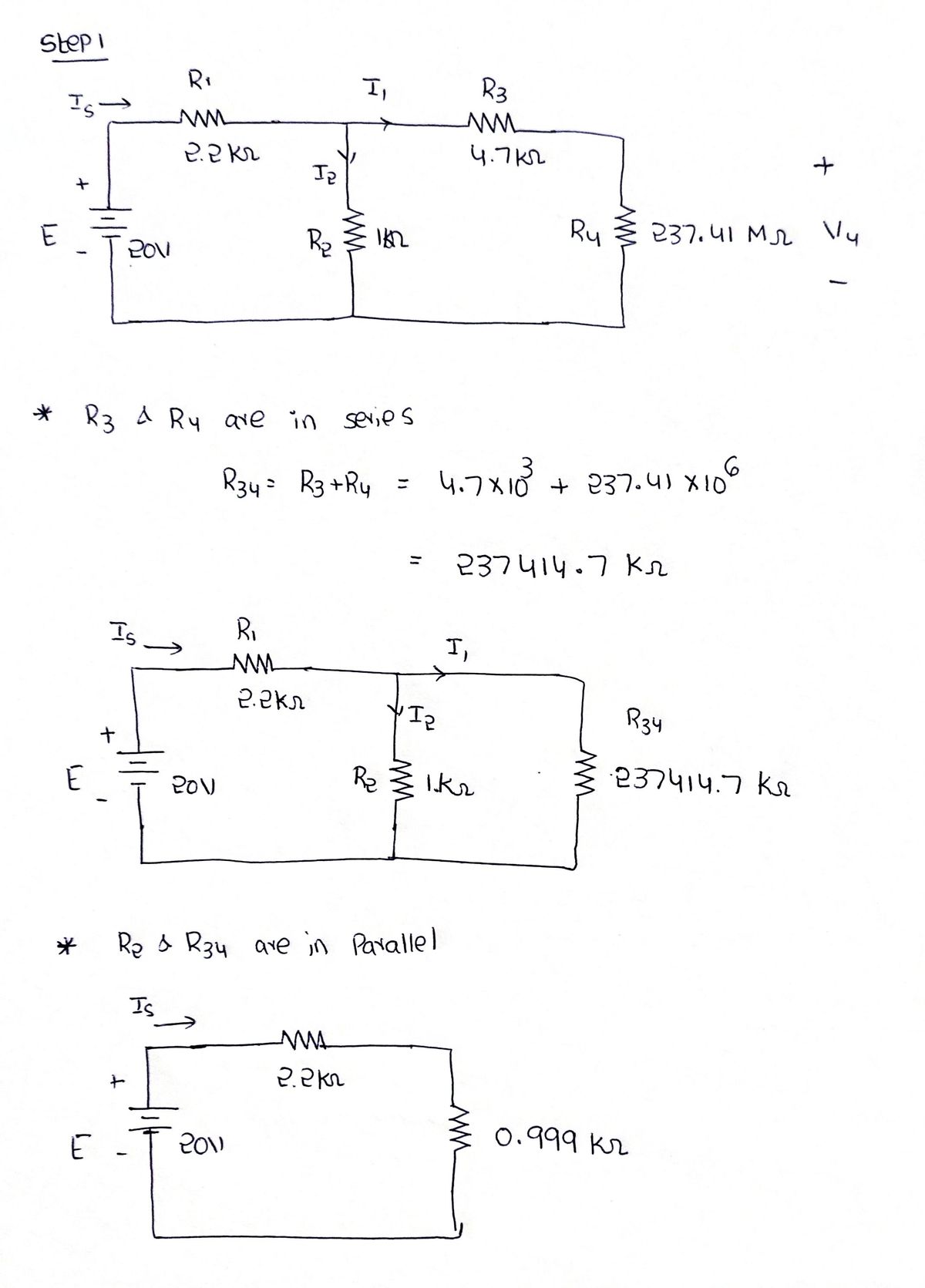 Electrical Engineering homework question answer, step 1, image 1